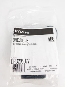 InVue (DRD205U77) WS1 Wearable Accessory Stand- Black. InVue Parts - Picture 1 of 8