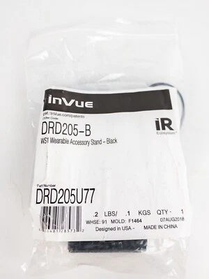 InVue (DRD205U77) WS1 Wearable Accessory Stand- Black. InVue Parts - Image 1 of 4