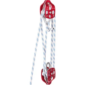 VEVOR Twin Sheave Block and Tackle 3.5 tons Pulley 61 m 12 mm Double Braid Rope - Picture 1 of 12
