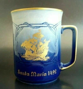 Tazza serie Bing & Grondahl - Cristoforo Colombo SANTA MARIA 1978 NUOVA CON SCATOLA - Foto 1 di 3