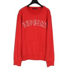 Knitwear & sweatshirt Louis Vuitton x Supreme Red size M International in  Cotton - 30554050