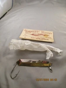 Vintage Shoff's McKnight Special Artificial Candle Fish Trolling Spoon No.5 Orig - Picture 1 of 7