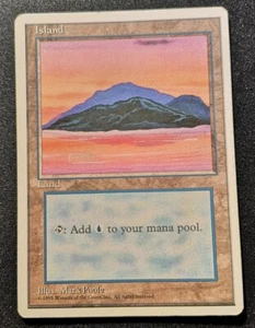 Island - C - 4th Edition - Mark Poole - MTG - NM - EN - Picture 1 of 1