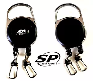 South Pacific Fly Rods - Double Zinger - Retractable tools Vests, Packs & Shirts - Picture 1 of 3