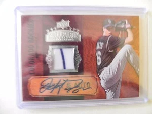 UD Ballpark Collection 2008 reliquia automática Jeff Francis SA-52 - Imagen 1 de 1