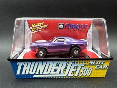 2005 Johnny lightning PURPLE 1970 DODGE CHARGER THUNDER JET 500 SLOT CAR LOOK - Image 1 of 4