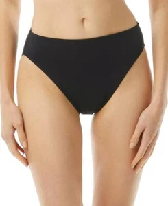 Michael Kors Women's Black High-Leg Lined Bikini Bottoms Size M - Picture 1 of 1