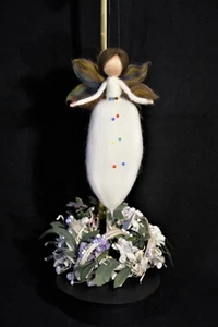 Filzengel Weihnachtsengel Filzfee Schutzengel Wiegenfee gefilzte Engel gefilzt - Bild 1 von 8