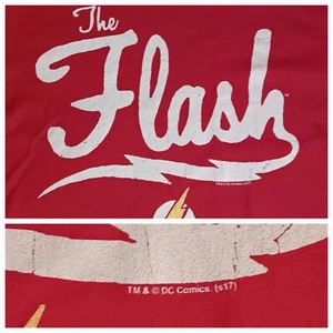 Camiseta The Flash Vintage Logo DC Comics Copyright Batman Superman Dark Knight - Imagen 1 de 7