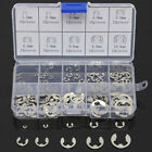 120pcs Circlip Retaining Ring Stainless Steel E Clip Metal Working Assortment