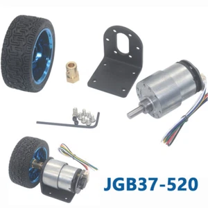 JGB37-520 motore encoder trolley intelligente motore DC12V motore di misurazione velocità - Foto 1 di 7