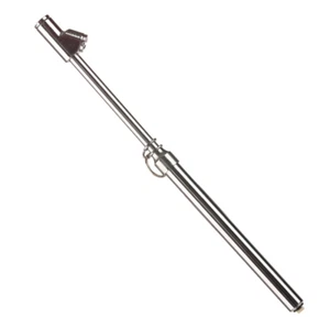 Tire Pressure Gauge, Straight-On Foot Dual Head Chucks Auto Service Gage, Heavy - Picture 1 of 12