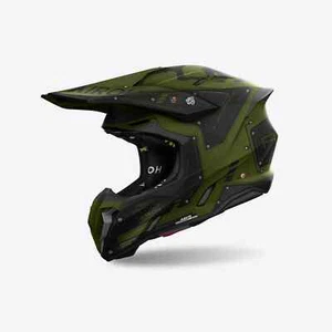 CASCO CROSS AIROH - TWIST 3 - MILITARY MATT - TAGLIA M - Foto 1 di 2