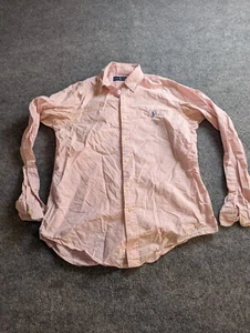 Ralph Lauren Polo Men' Medium Long Sleeve Pink Check Shirt  - Picture 1 of 9
