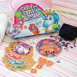 "Share & Sparkle Unicorns" Cooperative Strategy Game - Picture 1 of 3