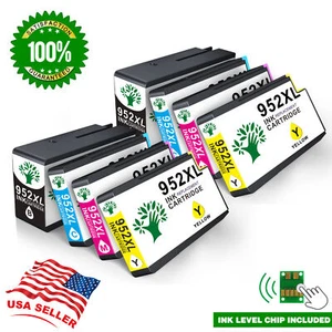 8PK 952XL 952 XL Zestaw wkładów atramentowych do HP OfficeJet Pro 7740 8716 8720 8728 8730 - Zdjęcie 1 z 5
