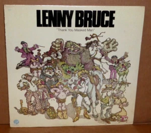 Lenny Bruce Thank You Masked Man vinyl LP Record SEALED NEW comedy - Picture 1 of 2