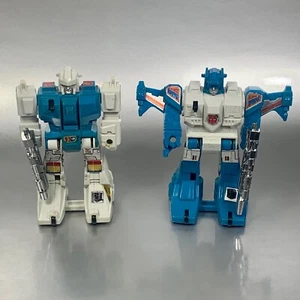 Hasbro Takara De colección G1 Transformers Jumpstarters TOPSPIN & TWIN TWIST 1984 - Imagen 1 de 8