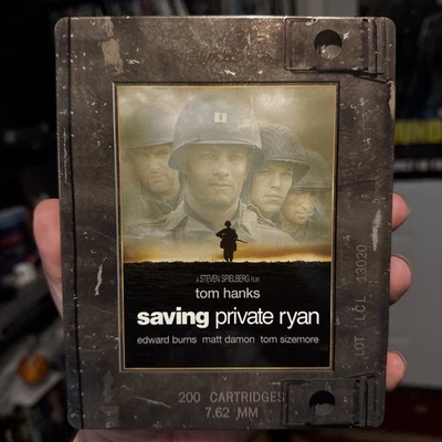 Saving Private Ryan (4k Blu-ray 2020, Limited Steelbook Edition) Super Rare Oop Foto 1 de 4