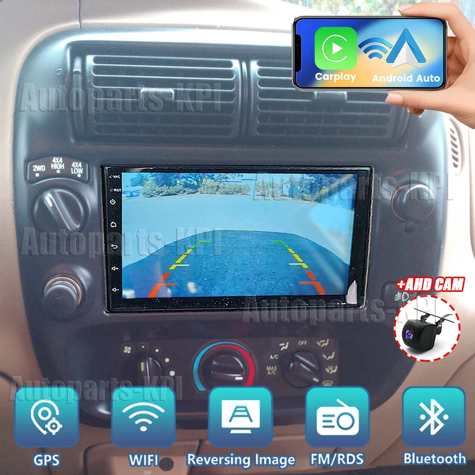 Radio estéreo Carplay para Mazda B3000 B4000 serie B 1999-2009 Android15 GPS + CÁMARA Foto 1 de 4
