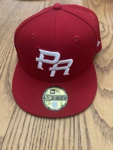 Puerto Rico WBC World Baseball Classic New Era 59FIFTY Red Fitted Cap Hat 7 5/8 - Picture 1 of 5