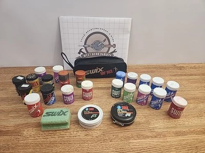 Lot Of 26 Swix & Other Ski Waxes And Accessories  - Image 1 of 4