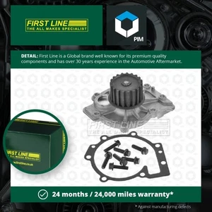 Pompa wodna pasuje do VOLVO XC60 Mk1 2.0D 2.4D 08 do 17 płyn chłodzący Firstline 274216 nowa - Zdjęcie 1 z 3