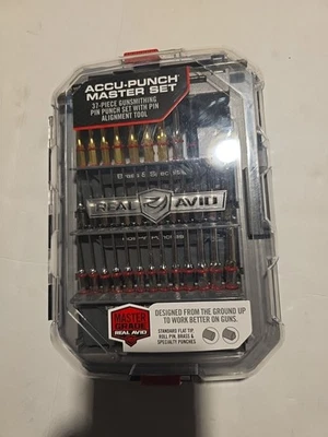 Real Avid Accu-Punch Master Set 35 Piezas Armero Pin Punch Set Leer Descripción Foto 1 de 4