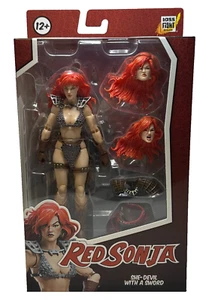 Boss Fight Studio RED SONJA Epic H.A.C.K.S 6" Action Figure 1:12 Scale 50th Ann. - Picture 1 of 8