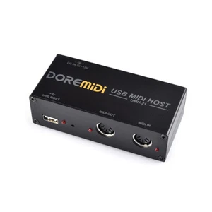 DOREMiDi USB MIDI Host Box 1 in 1 out 16 Channels MIDI Box MIDI Interface C2P9 - Picture 1 of 12