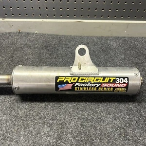 1993 93 - 95 SUZUKI RM250 RM 250 PRO CIRCUIT FACOTRY SOUND SILENCER - Picture 1 of 3