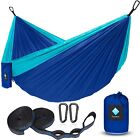 Double Hammocks for Camping, Portable Parachute Hammock for Outdoor Hiking Tr...