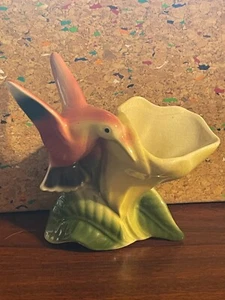 Vintage Hummingbird Planter, Royal Copley - Picture 1 of 4