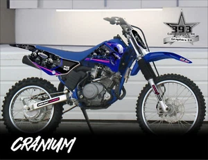 Yamaha TTR125 Graphics Decal TTR 125 2000 - 2007 sticker kit skull - Picture 1 of 11