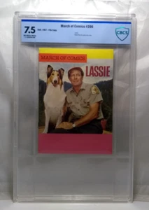 March of Comics #296 (1967) CBCS 7.5 Lassie Photo Cover File Copy Dell Comics - Picture 1 of 3