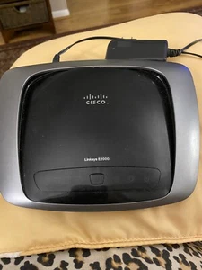 Cisco Linksys E2000, 4-Port Gigabit Wireless N Router - Picture 1 of 2