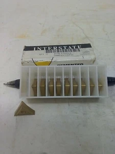 Interstate Cemented Carbide Inserts TCN-17010-E ( box Of 10) - Picture 1 of 4