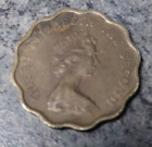 1978 Hong Kong 20 Cent Piece, Queen Elizabeth II (co228)