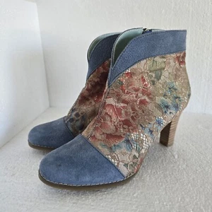 L'Artiste Spring Step Vaso Floral Womens Booties Size EU 38 US 7.5/8 - Picture 1 of 13