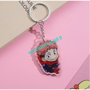 Jujutsu Kaisen Squatting Itadori Yuji Keychain Anime Collection Gift - Imagen 1 de 1