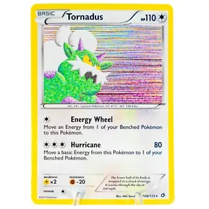 Tornadus 108/113 Holo Rare Legendary Treasures Pokémon Card - Picture 1 of 2