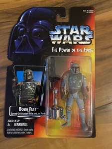 Kenner Star Wars Tarjeta Naranja POTF Medio Círculo Variante Mano Boba Fett Nuevo - Imagen 1 de 6