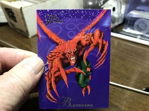 1994 FLEER FLAIR MARVEL ANNUAL SINGLE BASE CARD # 124 BLOODHAWK - Picture 1 of 2