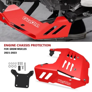 Accessories Engine Lower Guard Protector Fits For Honda MSX-125 Grom 2022-2023 - Foto 1 di 7