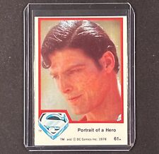 SUPERMAN 1978 Topps Movie Trading Card #61 PSA