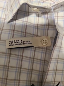 Joseph Abboud, Größe, groß, mehrfarbig, Streukragen Kleid Shirt - Bild 1 von 13