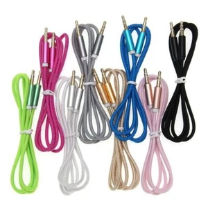 Cable auxiliar de audio estéreo para Bose, Sony ICF DS15iP iPhone, iPods. Elige color - Imagen 1 de 7