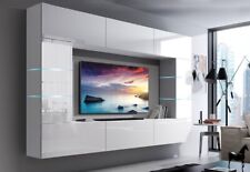 Living Room Modern tv unit Furniture Set Hi Fi  Entertainment Wall Cabinet  Led