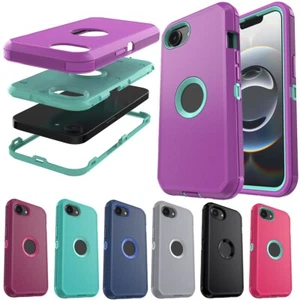 For Apple iPhone 16 Pro Max 16 Plus 16e Shockproof Case Phone Protective Cover - Picture 1 of 58