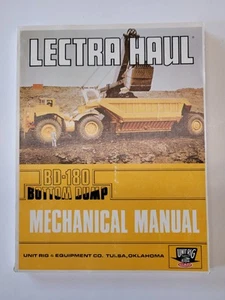 Lectra Haul Bottom Dump BD-180 Mechanical Manual Unit Rig Equipment - Picture 1 of 15